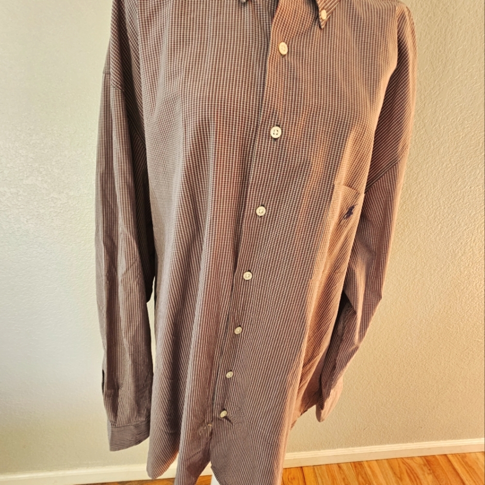 RALPH LAUREN  2XL Tall Dress Shirt